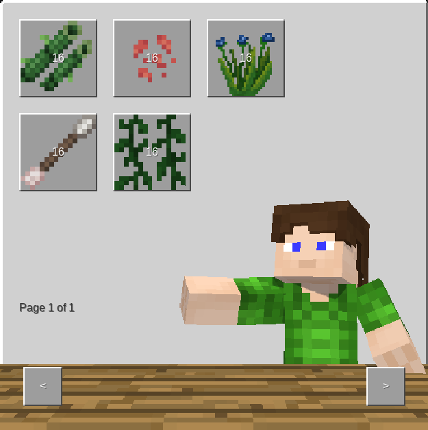 Buyer interface preview